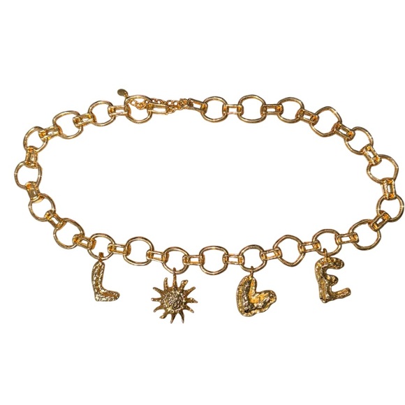 ZARALove Charm Chain Belt